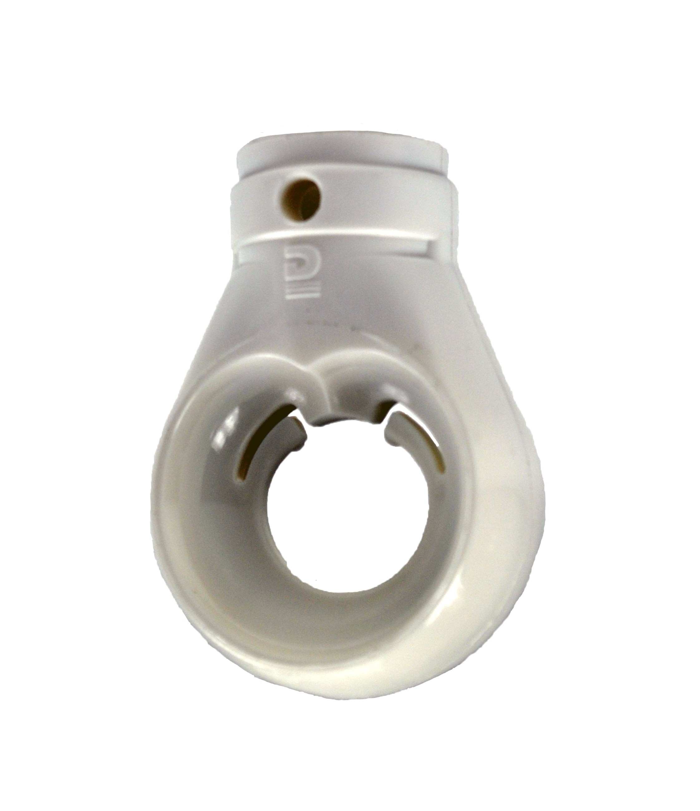 Kugelöse - B:10mm I-6-Kant / QB:4mm / weiss
