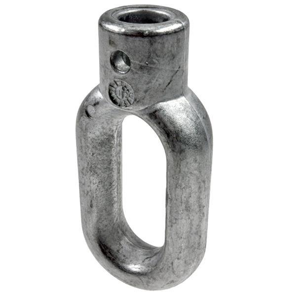 Zinköse oval - B:10mm / QB:4mm