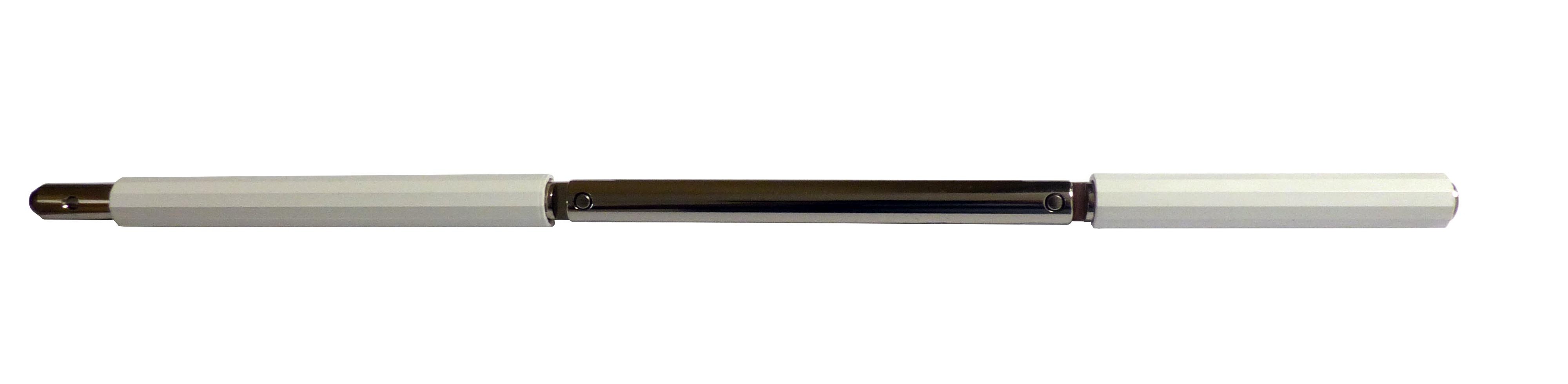 Gelenkkurbel Stahl - Z.9,9 - weiss - Ausl. 100