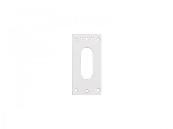 Unterlegplatte - 40x85x2mm - weiss