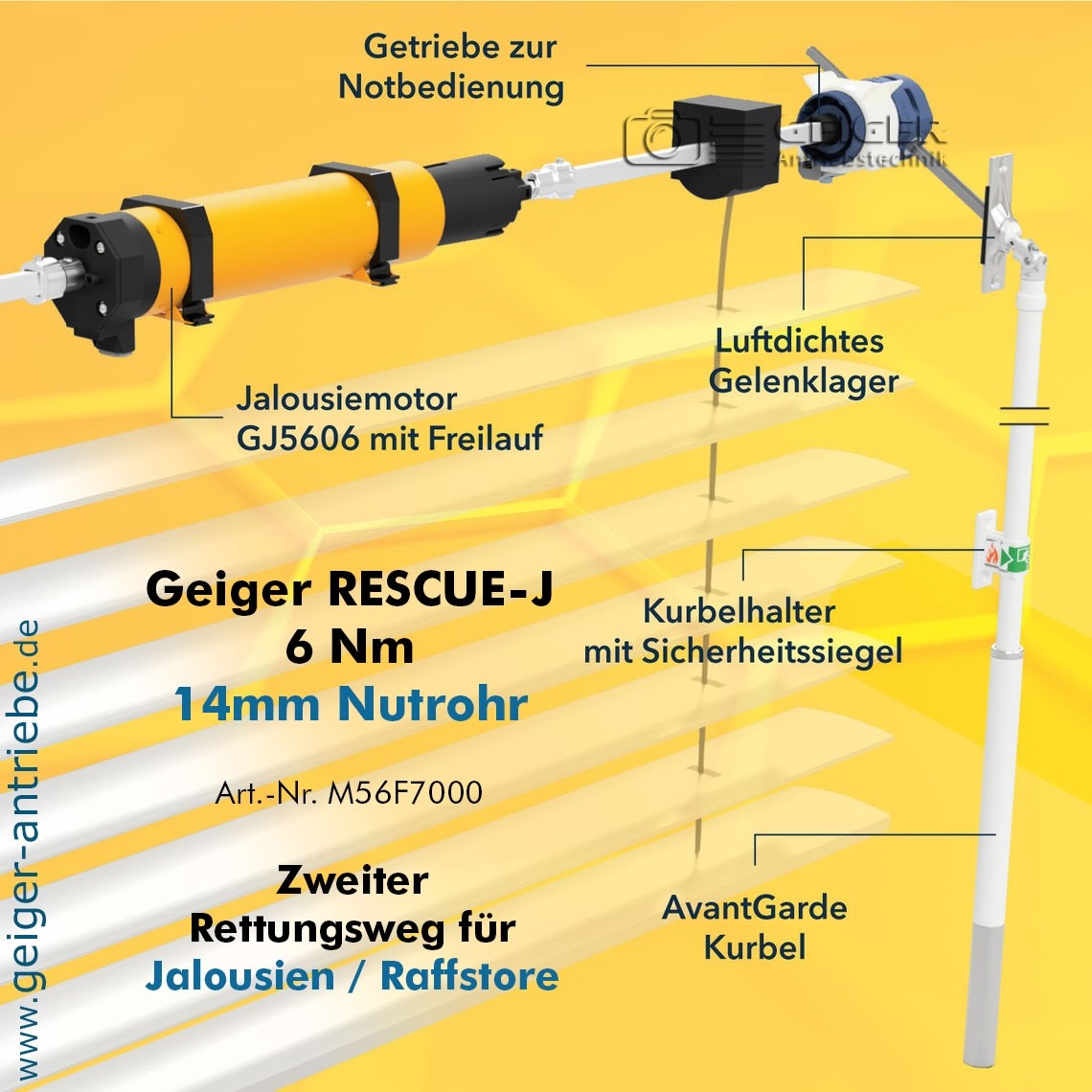 RESCUE-J Kit - 14 mm Nutrohr