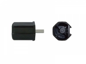 Rohrmitnehmer für SW40 mit 7mm Vierkantstift L: 20 mm