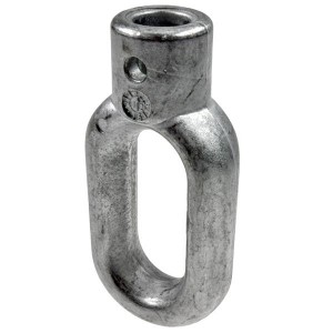 Zinköse oval - B:10mm / QB:4mm