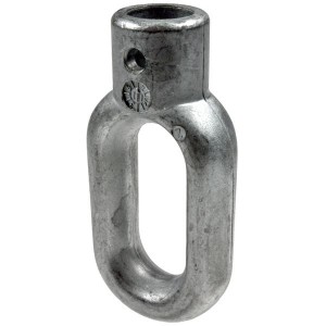Zinköse oval - B:12mm / QB:4mm
