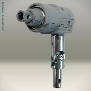 Kegelradgetr. 1,2:1 R - Kreuzgelenk Za.9,9mm - SW6
