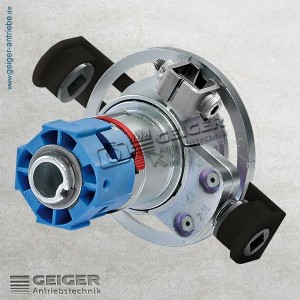 Kegelradgetr. 2:1 R/L, 6/4, SW40 (36,7mm) Schnellmont.System