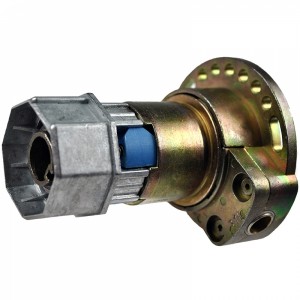Kegelradgetr. 2:1 - L - 6/4 - SW40 (37,8mm) - Fl. - Anschlag
