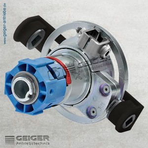 Kegelradgetr. 3:1 R/L, 6/4, SW40 (36,7mm) Schnellmont.System