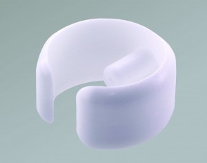 Sicherungsclip - Ø15,5mm - RAL 9016
