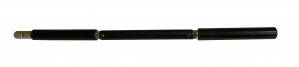 Gelenkkurbel Alu - Z.11,9 - schwarz - Ausl. 120