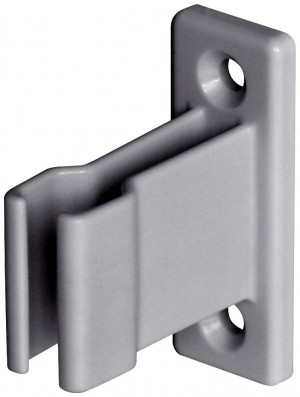 PVC-Kurbelhalter - 25mm - RAL 7035