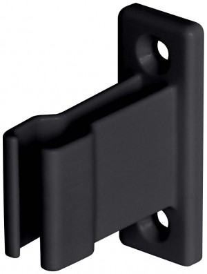 PVC-Kurbelhalter - 25mm - RAL 9005