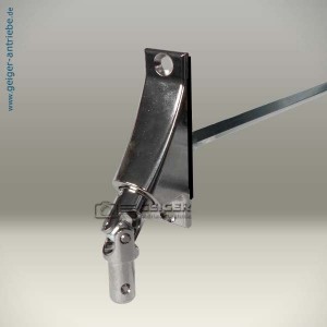 Gelenklager 90° - 22x85 - 11,9 - 6/4(300) - Dichtelement