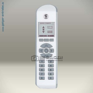 Handsender 50-Kanal / Display / weiss / USB