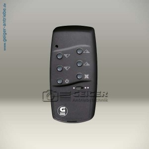 Handsender 4-Kanal / schwarz / Sonderfunktion