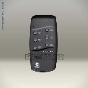 Handsender 6-Kanal / schwarz