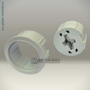 Rohrmitnehmer SOLIDline - 63er Rundnutwelle