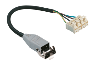 Adapterkabel mit STAS3 und Serviceklemme - L = 300 mm