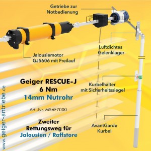 RESCUE-J Kit - 14 mm Nutrohr