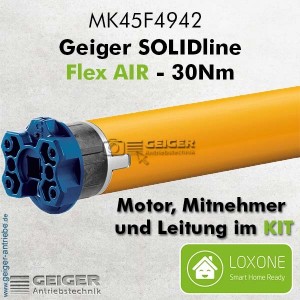 Motor-Kit-SOLIDline Flex AIR - 30Nm - SOC - Loxone