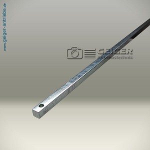 6mm Vierkantstab L=526