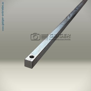 7mm Vierkantstab L=526